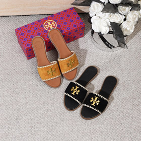 Tory Burch new flat sandals with open toe design-5633