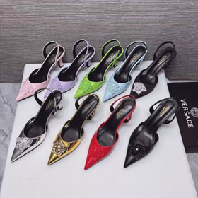 Versace new stiletto heel open-toe sandals-5726